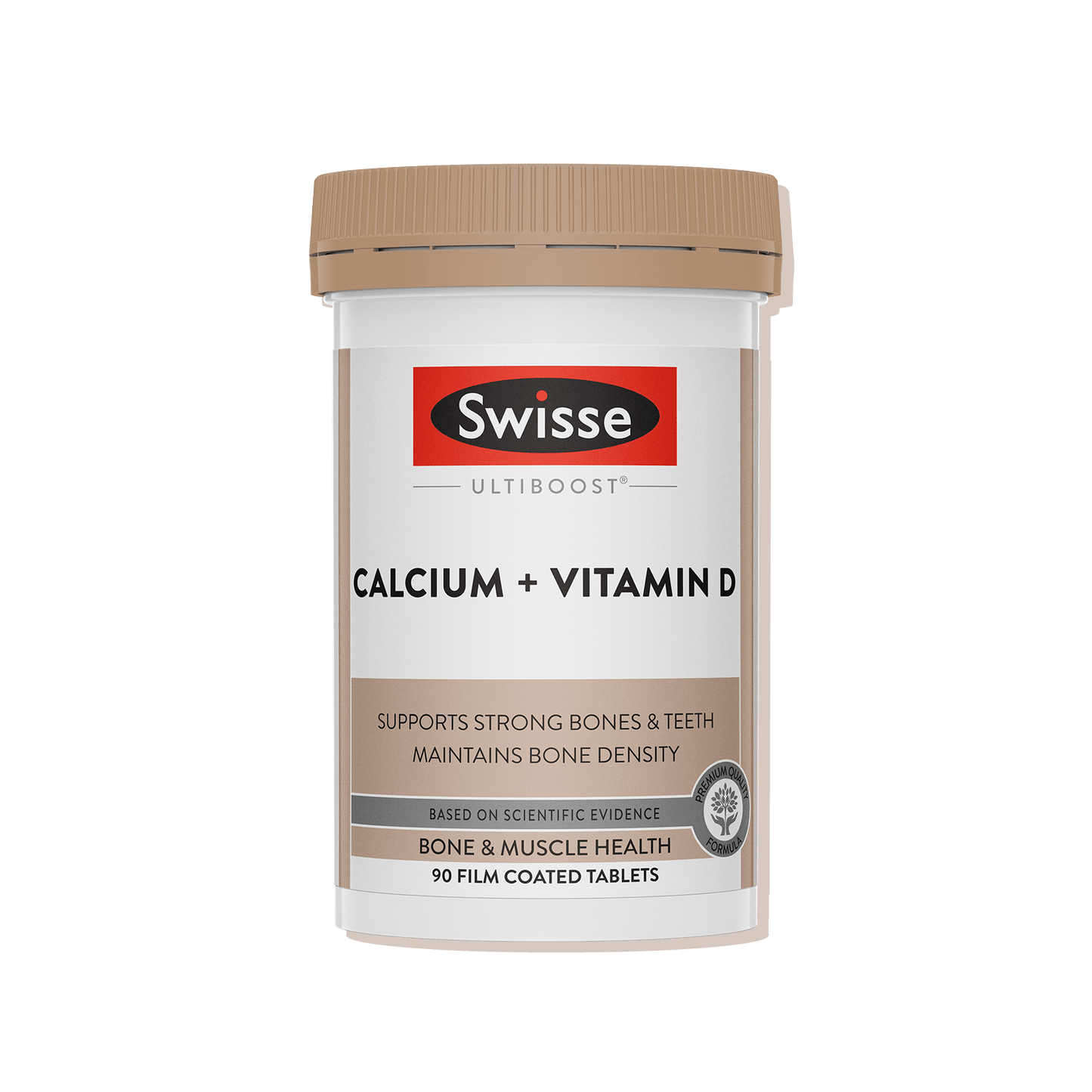 Viên uống Swisse Ultiboost Calcium + Vitamin D giúp bổ sung canxi và Vitamin D