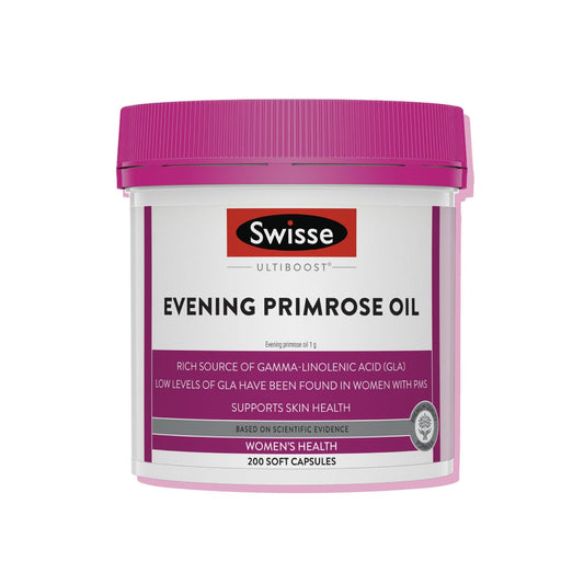 Viên uống dầu hoa anh thảo chiều Swisse Ultiboost Evening Primrose Oil