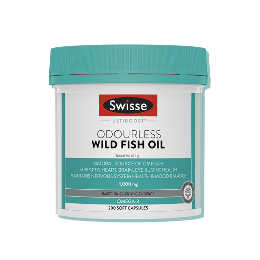 Odourless High Strength Wild Fish Oil