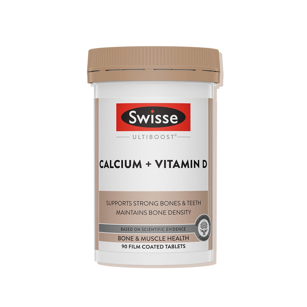 Viên uống Swisse Ultiboost Calcium + Vitamin D giúp bổ sung canxi và Vitamin D