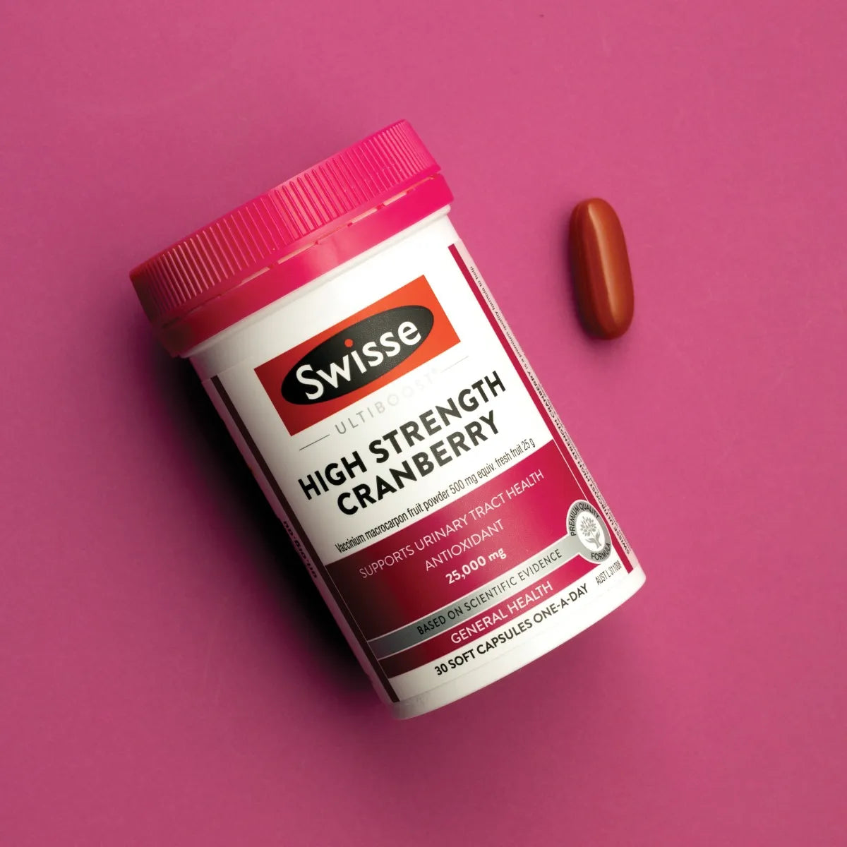 Viên uống hỗ trợ đường tiết niệu Swisse Ultiboost High Strength Cranberry