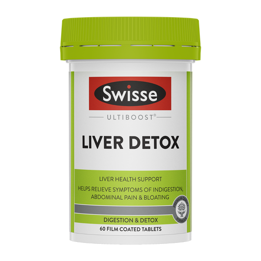 Viên uống hỗ trợ thải độc gan Swisse Ultiboost Liver Detox 