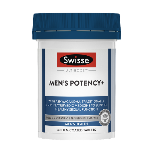 Viên uống hỗ trợ sinh lý nam Swisse Ultiboost Men’s Potency+